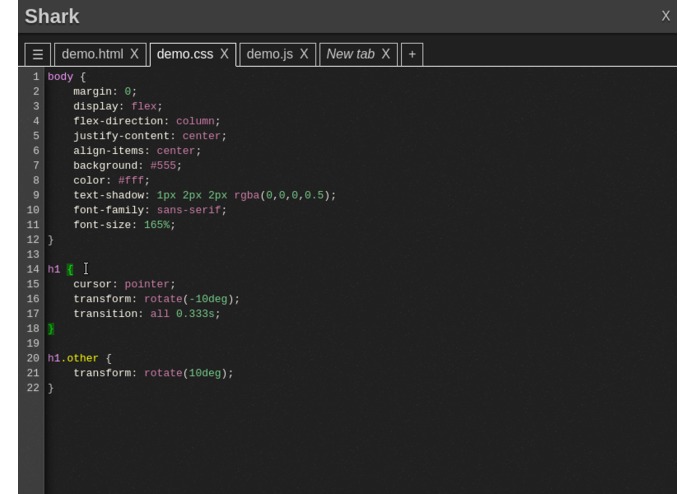 Shark Text Editor – screenshot 6