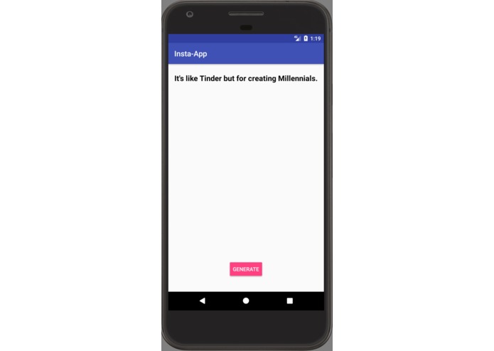 Insta-App – screenshot 2