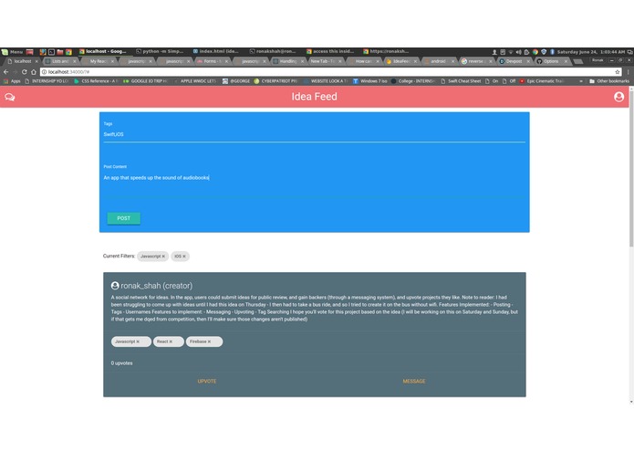 Idea Feed – screenshot 1