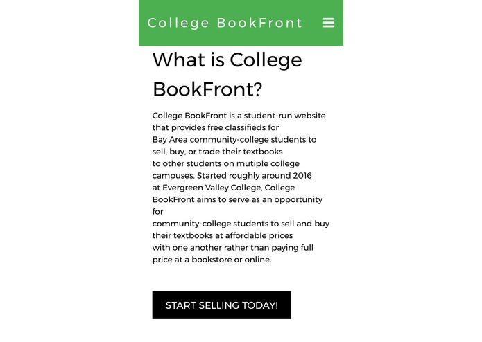 College BookFront – screenshot 1