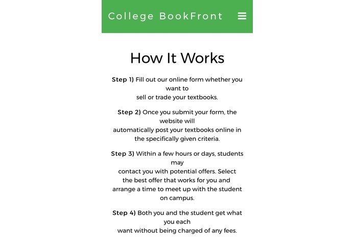 College BookFront – screenshot 3