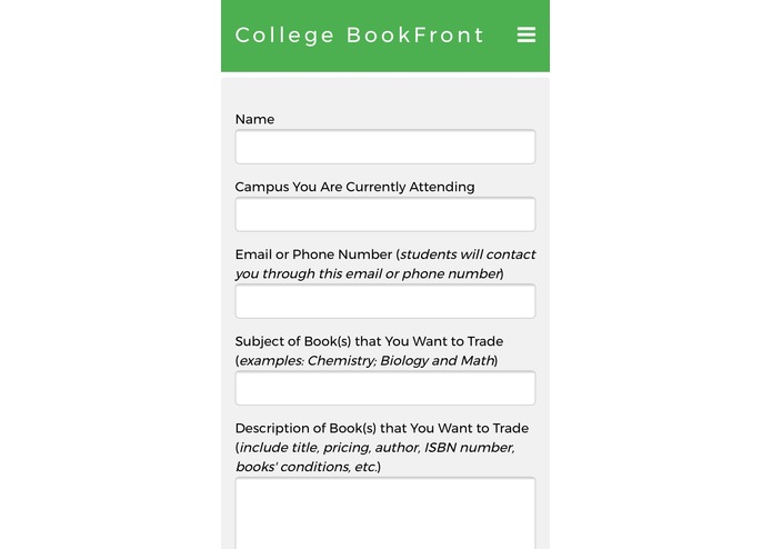 College BookFront – screenshot 9