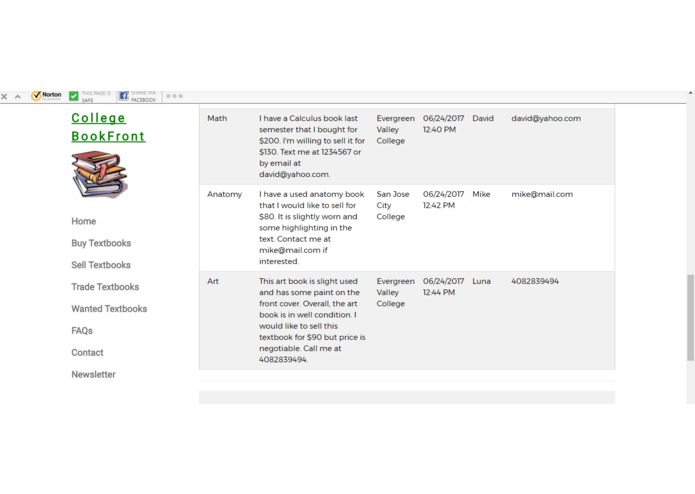 College BookFront – screenshot 21