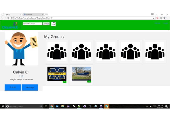 CliqueHub – screenshot 1