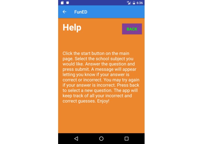FunED – screenshot 3