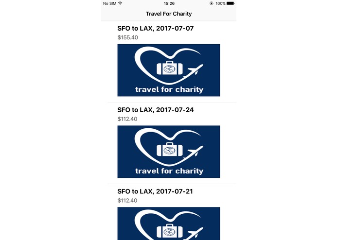 Travel For Charity (Apply Pay) – screenshot 3
