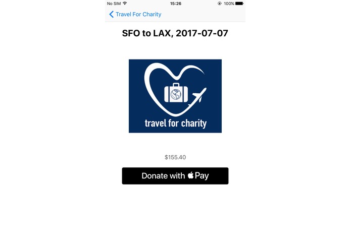 Travel For Charity (Apply Pay) – screenshot 4