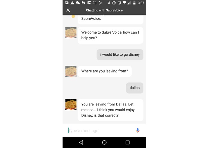 Sabre Voice – screenshot 1