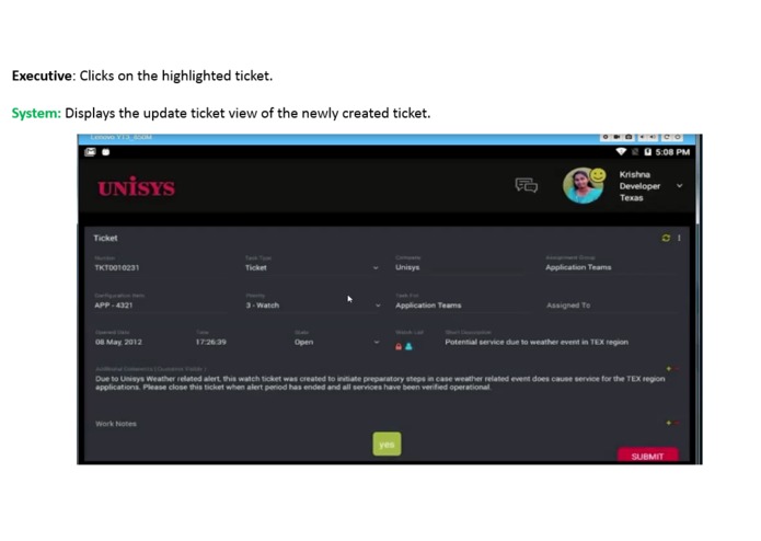 Personalized Executive Dashboard – screenshot 12