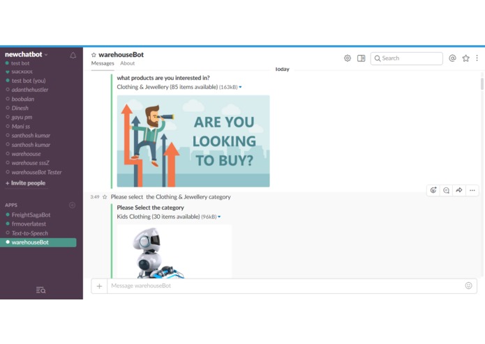 warehouseBot – screenshot 10