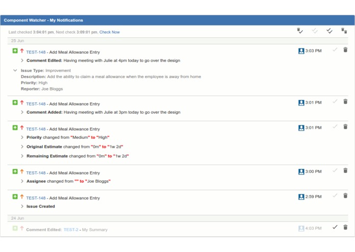 Component Watcher for JIRA cloud – screenshot 2