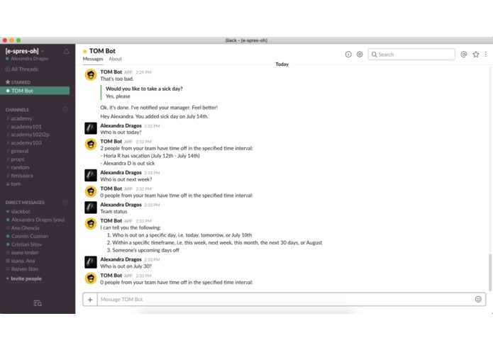 TOM HR – screenshot 6