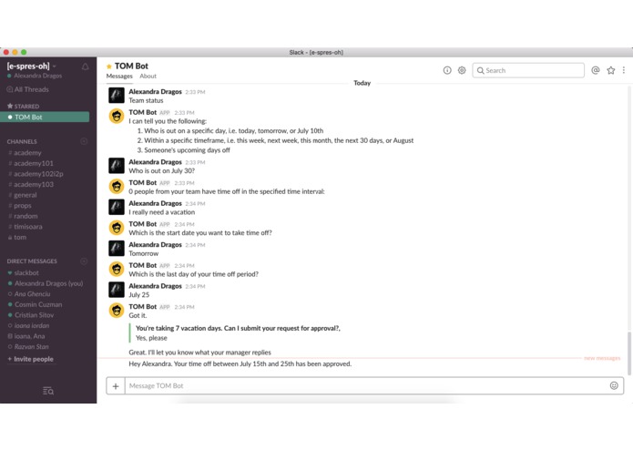 TOM HR – screenshot 7
