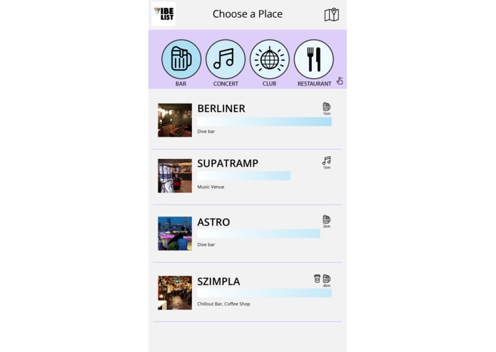 Vibelist – screenshot 2