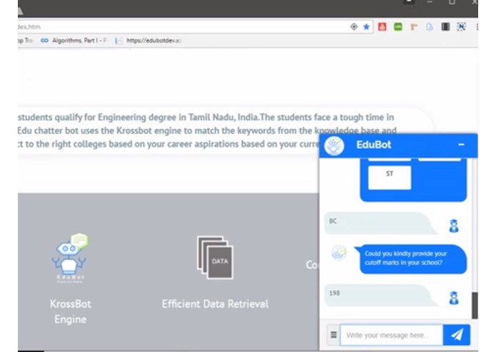 EduBot – screenshot 4