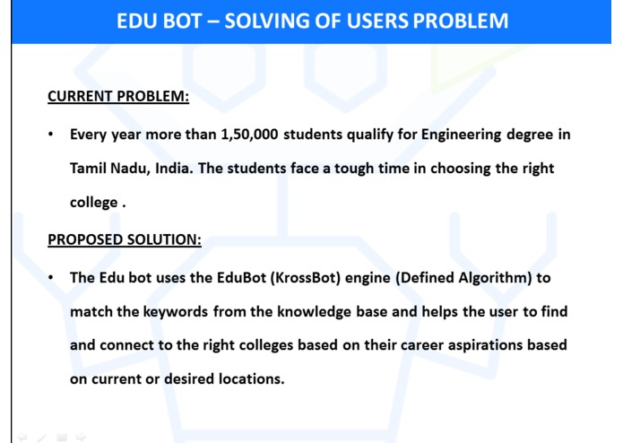 EduBot – screenshot 2