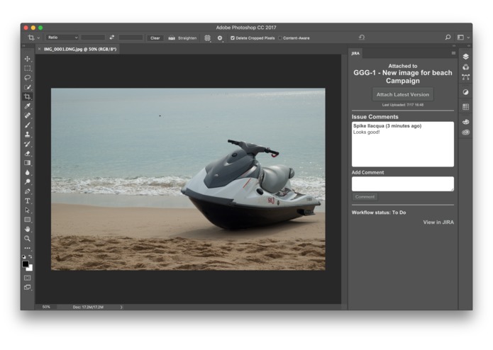 Mixin for Adobe Creative Cloud and Jira – screenshot 3