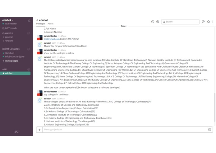 EduBot – screenshot 23