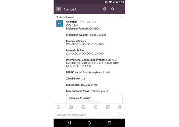 ChemBot – screenshot 5