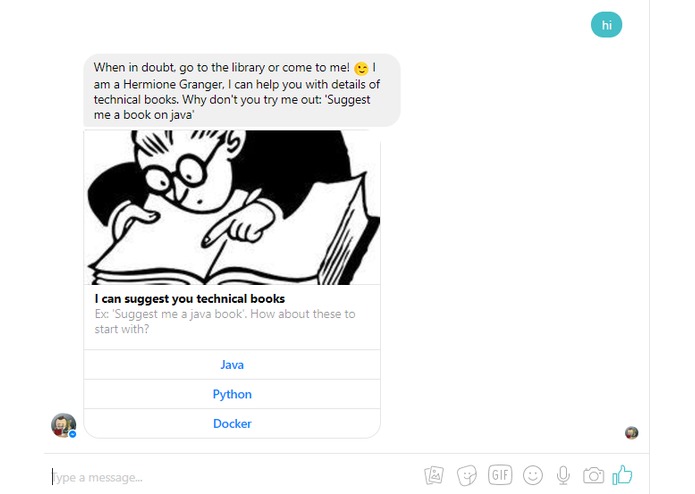 BookBot – screenshot 1