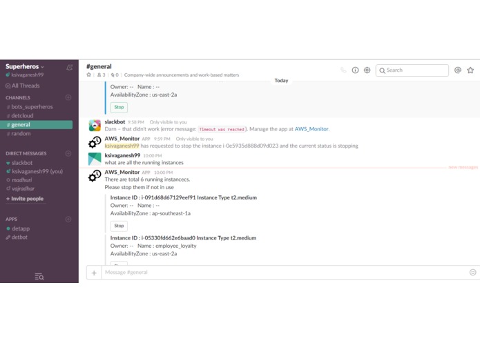 AWSResourceMonitoring – screenshot 9
