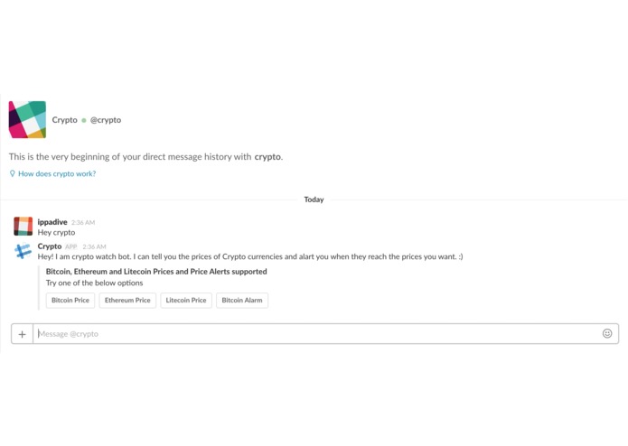 Crypto Watch – screenshot 1