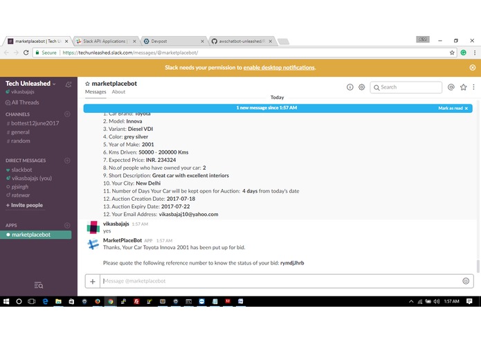 MarketPlace Bot – screenshot 8