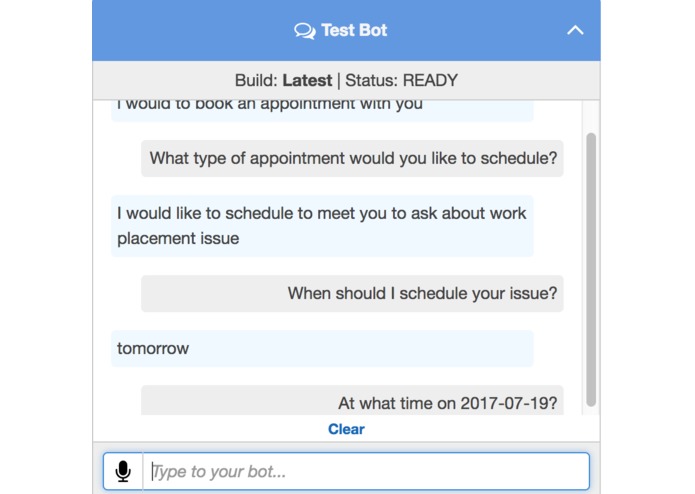 TeacherBot – screenshot 1