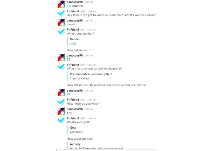 FitFriend – screenshot 1