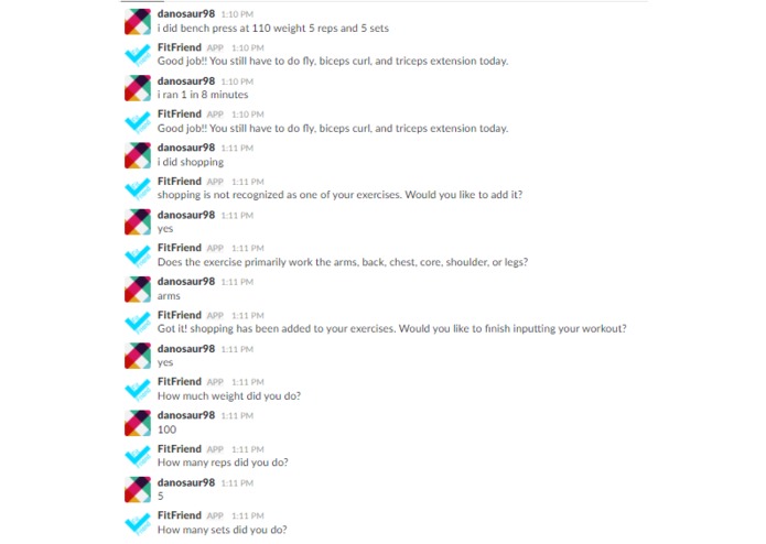 FitFriend – screenshot 3