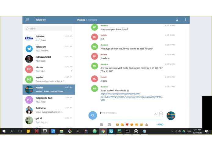 MeeLex – screenshot 1
