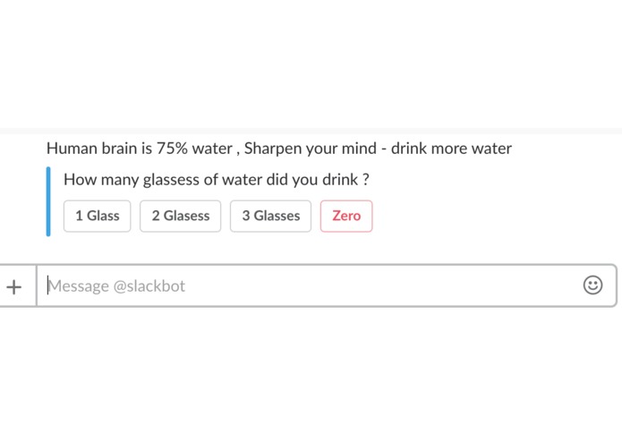 Health - Jarvis - the workplace wellbeing bot – screenshot 2