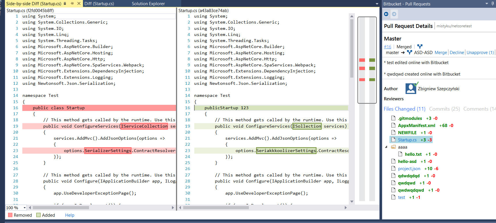 Bitbucket for Visual Studio Devpost