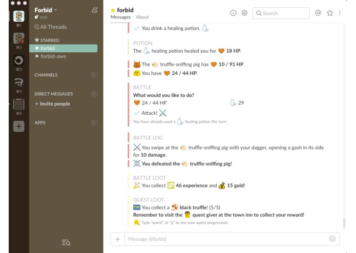 Forbid – screenshot 1