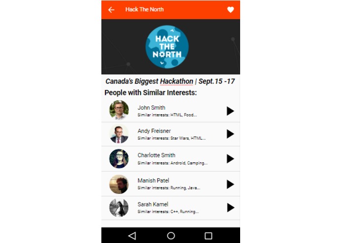 "Available" (Android app) – screenshot 4
