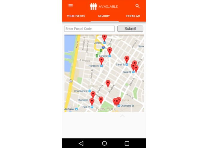 "Available" (Android app) – screenshot 5