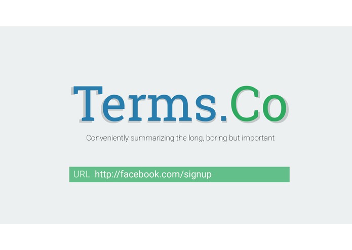 Terms.Co – screenshot 1