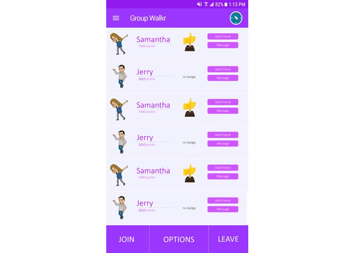 Group Walkr – screenshot 1