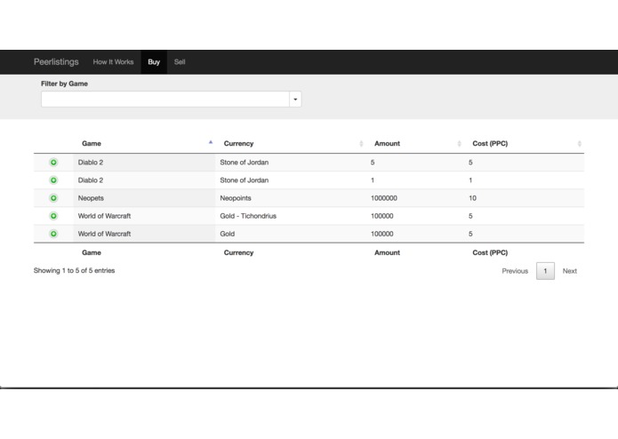 Peerlistings – screenshot 4