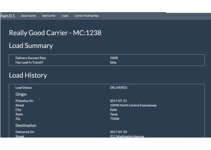 Freightchain – screenshot 2