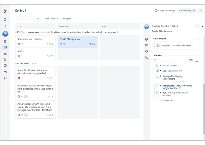 Checklist for JIRA - Cloud – screenshot 2