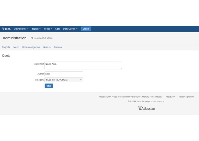 Jira Daily Quotes – screenshot 2