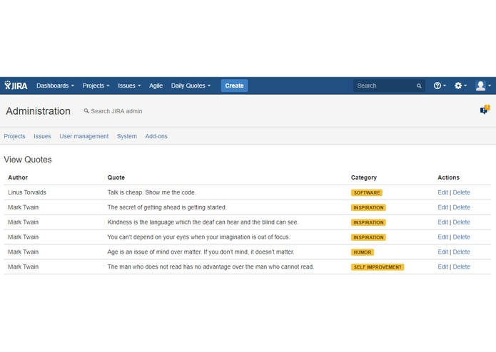 Jira Daily Quotes – screenshot 4