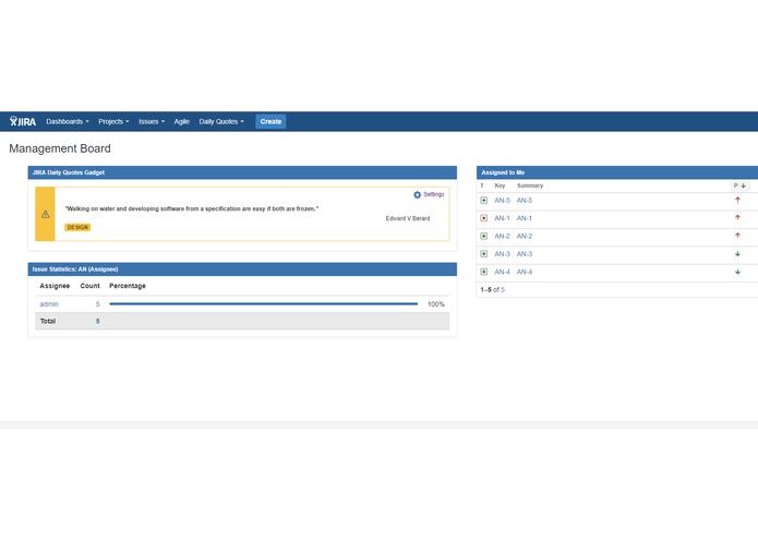 Jira Daily Quotes – screenshot 1