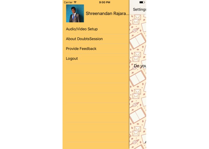 DoubtsSession – screenshot 1