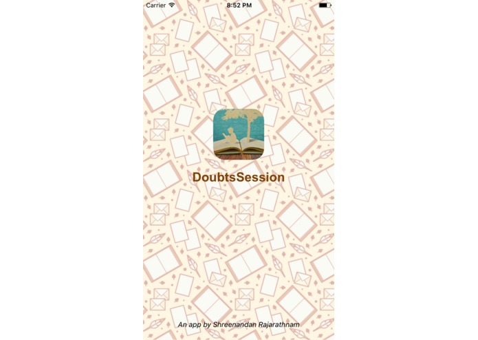 DoubtsSession – screenshot 2