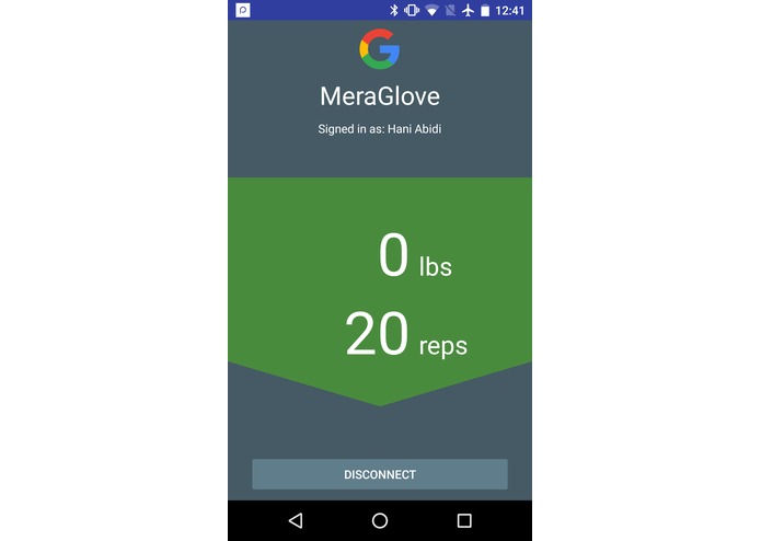 meraGlove – screenshot 2