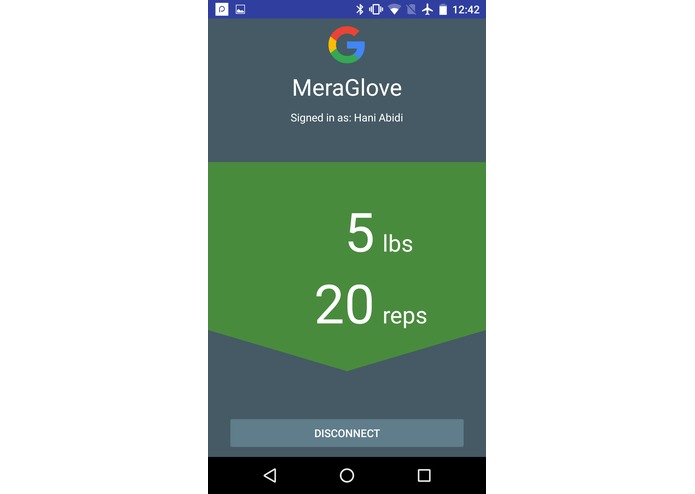 meraGlove – screenshot 1