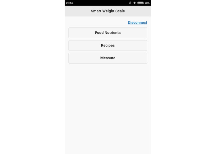 Smart Nutritional Food Scale – screenshot 2