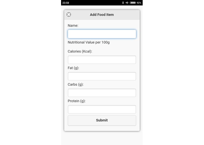 Smart Nutritional Food Scale – screenshot 7